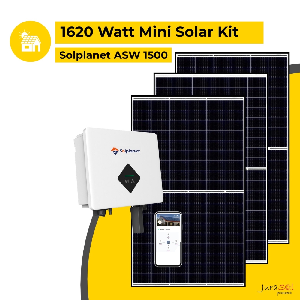 1620 Watt Plug & Save Paket Canadian Solar, Solplanet